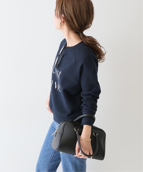 SLOBE IENA(スローブイエナ)の「《WEB限定/追加4》ロゴスウェット◆(スウェット・レディース・ホワイト/グレー/ネイビー・FREE)」の13枚目の写真