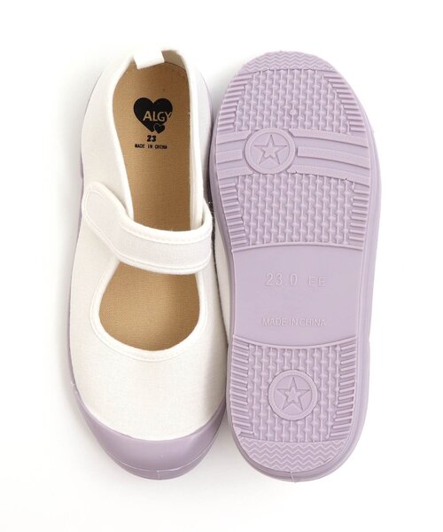 algy（アルジー）の「ALGYうわばき（その他シューズ・キッズ・ミント/ラベンダー・23/22/20/21）」の9枚目の写真