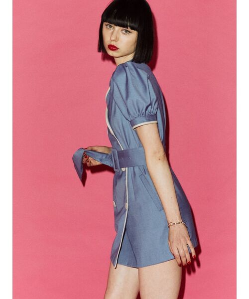 jouetie（ジュエティ）の「ジャケットライクパイピングミニ