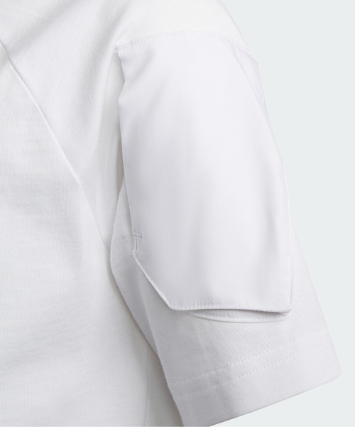 adidas(アディダス)の「Designed For Gameday 半袖Tシャツ / アディダス(キッズ/子供用)(Tシャツ/カットソー・キッズ・ホワイト/ブラック・140/150/160/130)」の5枚目の写真