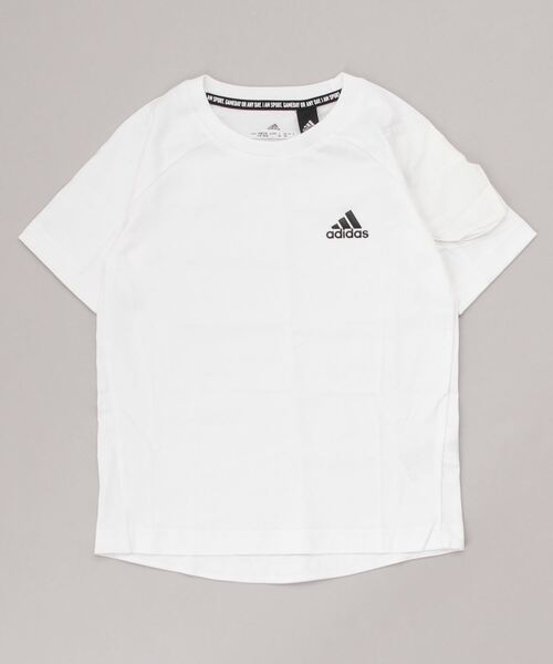 adidas(アディダス)の「Designed For Gameday 半袖Tシャツ / アディダス(キッズ/子供用)(Tシャツ/カットソー・キッズ・ホワイト/ブラック・140/150/160/130)」の8枚目の写真