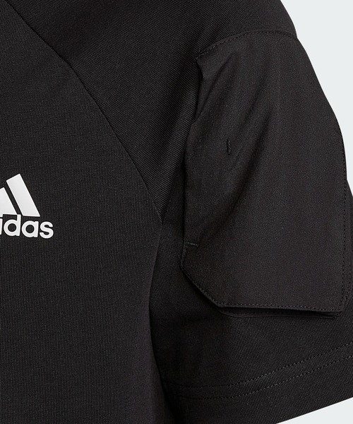 adidas(アディダス)の「Designed For Gameday 半袖Tシャツ / アディダス(キッズ/子供用)(Tシャツ/カットソー・キッズ・ホワイト/ブラック・140/150/160/130)」の10枚目の写真