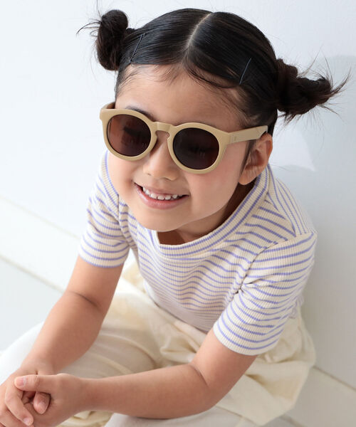 B:MING by BEAMS（ビーミングバイビームス）の「delieb × B:MING by BEAMS / 別注 NAHANNI サングラス（サングラス・キッズ・グリーン系その他/イエロー系その他5/レッド系その他2・ONE SIZE）」の5枚目の写真