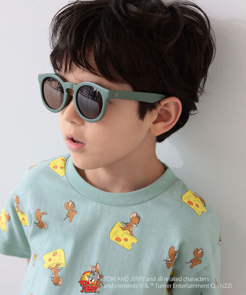 B:MING by BEAMS（ビーミングバイビームス）の「delieb × B:MING by BEAMS / 別注 NAHANNI サングラス（サングラス・キッズ・グリーン系その他/イエロー系その他5/レッド系その他2・ONE SIZE）」の7枚目の写真