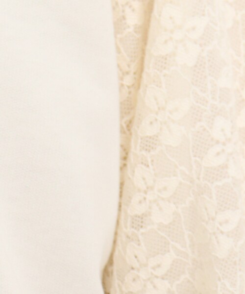 Cutie Blonde（キューティーブロンド）の「◆レース切替五分袖プルオーバー（Tシャツ/カットソー・レディース・レモンイエロー/ブラック/オフホワイト・02/03/01）」の19枚目の写真