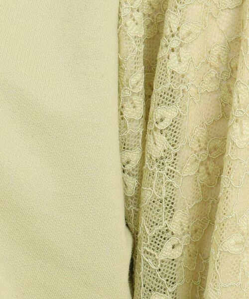 Cutie Blonde（キューティーブロンド）の「◆レース切替五分袖プルオーバー（Tシャツ/カットソー・レディース・レモンイエロー/ブラック/オフホワイト・02/03/01）」の9枚目の写真