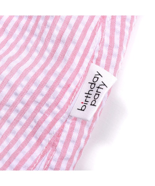 birthday party(バースデイパーティー)の「birthdayparty/布帛フリフリストライプワンピース(80cm~110cm)(ワンピース・キッズ・ピンク系その他/ブルー系その他・80/100/90/110)」の12枚目の写真