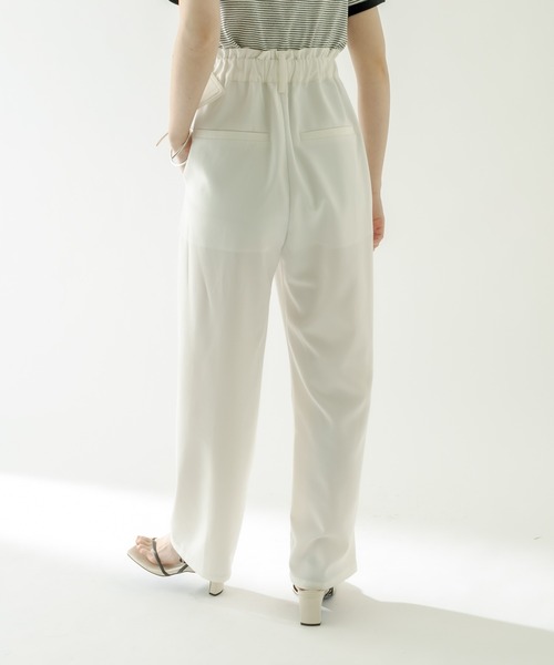 mystic（ミスティック）の「ラップタックパンツ（その他パンツ・レディース・ブラック/オフホワイト/ブルー・1/2）」の8枚目の写真