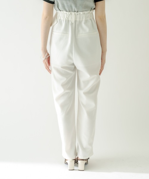 mystic（ミスティック）の「ラップタックパンツ（その他パンツ・レディース・ブラック/オフホワイト/ブルー・1/2）」の13枚目の写真