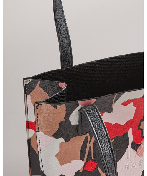 TED BAKER アイコン エンボスロゴ スモールトートバッグ