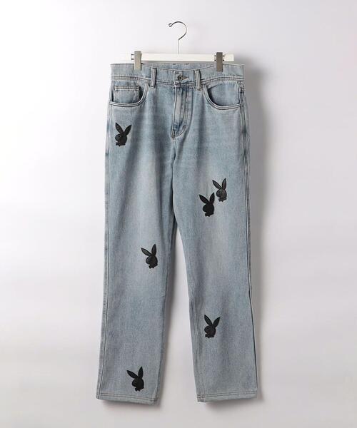 PLEASURES(プレジャー)の「<PLEASURES × PLAYBOY> BANY DEINM/デニムパンツ(デニムパンツ・メンズ・ライトブルー・32inch/30inch/28inch)」の5枚目の写真