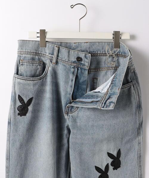 PLEASURES(プレジャー)の「<PLEASURES × PLAYBOY> BANY DEINM/デニムパンツ(デニムパンツ・メンズ・ライトブルー・32inch/30inch/28inch)」の7枚目の写真