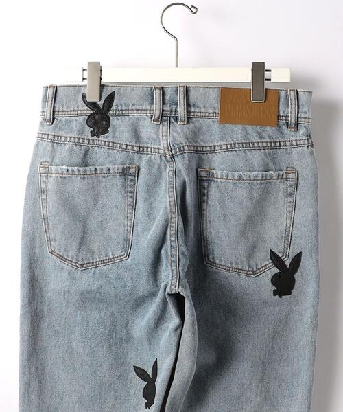 PLEASURES(プレジャー)の「<PLEASURES × PLAYBOY> BANY DEINM/デニムパンツ(デニムパンツ・メンズ・ライトブルー・32inch/30inch/28inch)」の8枚目の写真