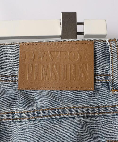 PLEASURES(プレジャー)の「<PLEASURES × PLAYBOY> BANY DEINM/デニムパンツ(デニムパンツ・メンズ・ライトブルー・32inch/30inch/28inch)」の14枚目の写真