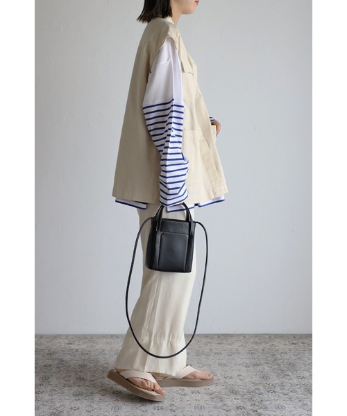 【春物】BLANC basque MA-1ベスト　ミリタリー　日本製 春物】BLANC basque MA-1ベスト ミリタリー 日本製 BLANC basque