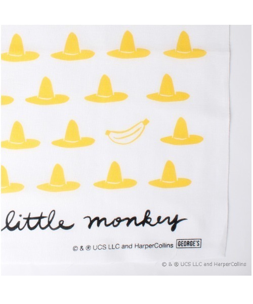GEORGE'S（ジョージズ）の「【掲載終了】おさるのジョージ てぬぐい（ハンカチ/ハンドタオル・レディース・イエロー系その他/レッド系その他/ブルー系その他2/ブルー系その他・FREE）」の6枚目の写真