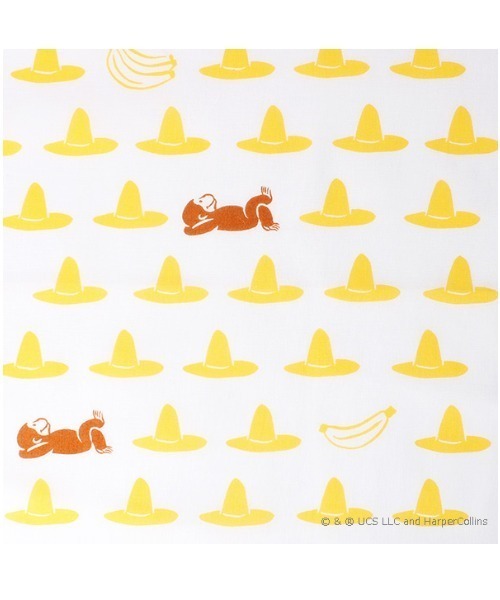 GEORGE'S（ジョージズ）の「【掲載終了】おさるのジョージ てぬぐい（ハンカチ/ハンドタオル・レディース・イエロー系その他/レッド系その他/ブルー系その他2/ブルー系その他・FREE）」の5枚目の写真