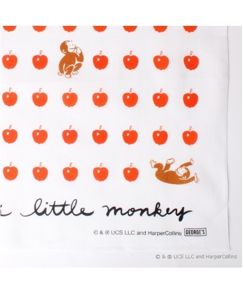 GEORGE'S（ジョージズ）の「【掲載終了】おさるのジョージ てぬぐい（ハンカチ/ハンドタオル・レディース・イエロー系その他/レッド系その他/ブルー系その他2/ブルー系その他・FREE）」の10枚目の写真