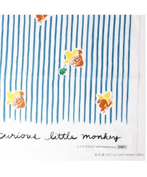 GEORGE'S（ジョージズ）の「【掲載終了】おさるのジョージ てぬぐい（ハンカチ/ハンドタオル・レディース・イエロー系その他/レッド系その他/ブルー系その他2/ブルー系その他・FREE）」の13枚目の写真