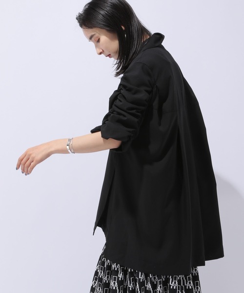 HARE（ハレ）の「ソデギャザーシャツ(HARE)（シャツ/ブラウス・レディース・ホワイト/ブラック・FREE）」の10枚目の写真