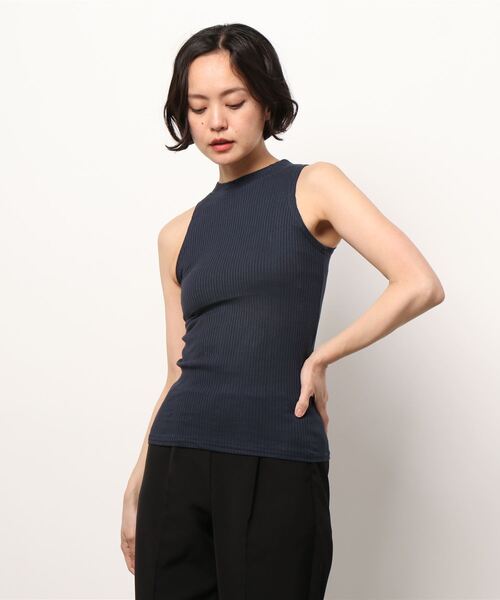 SPIGA(スピーガ)の「ノースリーブハイネック(ニット/セーター・レディース・ブラック/オフホワイト/カーキ/ボルドー/ネイビー・FREE)」の11枚目の写真