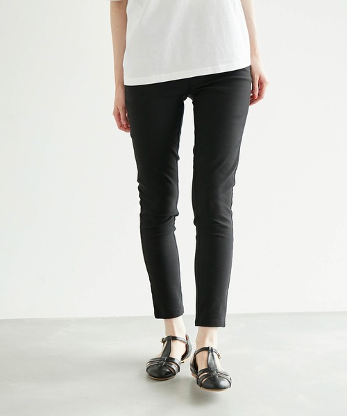 GUNZE(グンゼ)の「【GUNZE/グンゼ】綿混レギンスパンツ(その他パンツ・レディース・ブラック/オフホワイト・40/36/38)」の12枚目の写真