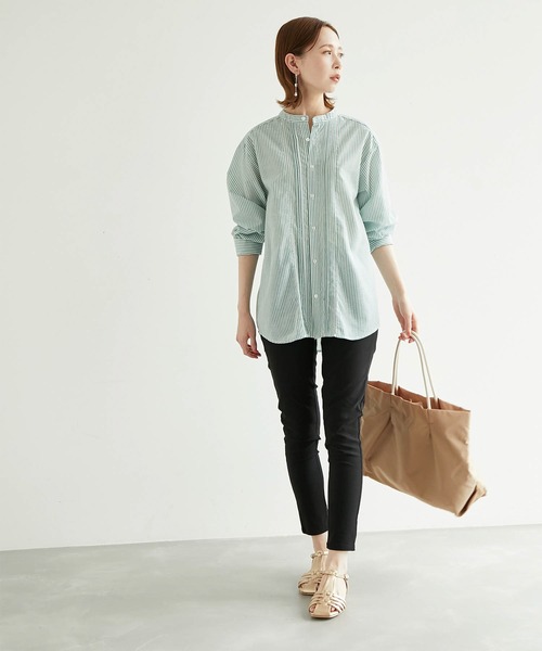 GUNZE(グンゼ)の「【GUNZE/グンゼ】綿混レギンスパンツ(その他パンツ・レディース・ブラック/オフホワイト・40/36/38)」の15枚目の写真