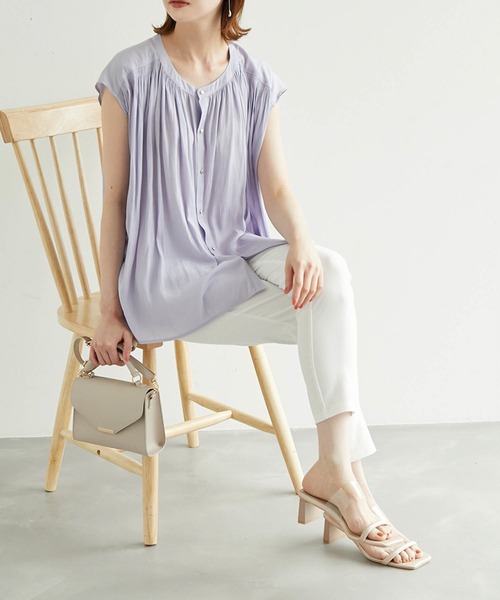 GUNZE(グンゼ)の「【GUNZE/グンゼ】綿混レギンスパンツ(その他パンツ・レディース・ブラック/オフホワイト・40/36/38)」の20枚目の写真