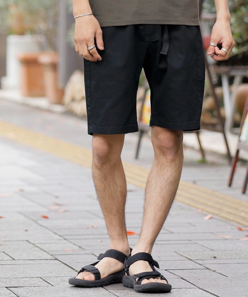 JILL BLAZE（ジルブレイズ）の「コットンツイル クライミングショートパンツ（その他パンツ・メンズ・ホワイト/ブラック/ライトグレー/ライトピンク/レッド/ワイン/ベージュ/ブラウン/マスタード/ライトイエロー/オリーブ/ミント/ロイヤルブルー/サックスブルー/ネイビー/ブルーグリーン・M/L/LL）」の3枚目の写真