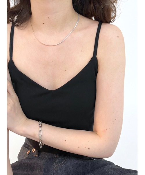 mystic（ミスティック）の「[eau un bijou]new snake chain(necklace)（ネックレス・レディース・シルバー/ゴールド・ONE SIZE）」の7枚目の写真