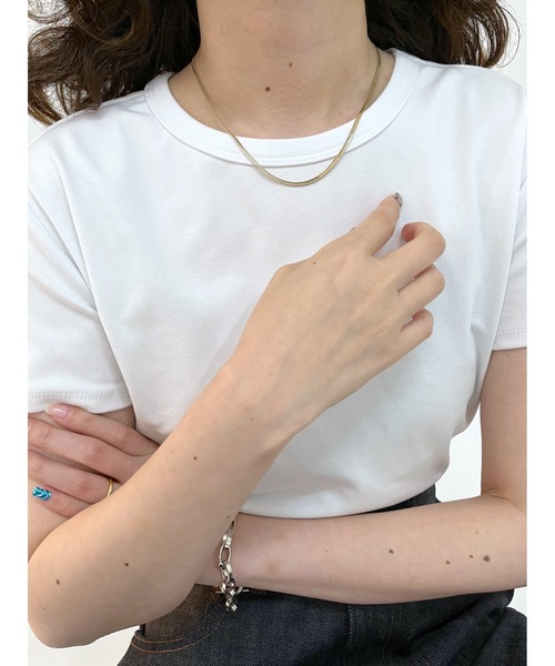 mystic（ミスティック）の「[eau un bijou]new snake chain(necklace)（ネックレス・レディース・シルバー/ゴールド・ONE SIZE）」の9枚目の写真