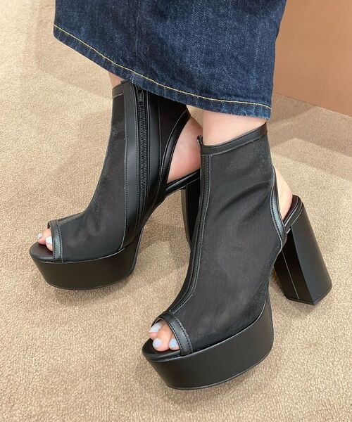 ESPERANZA(エスペランサ)の「◆ラク盛りブーツサンダル?日本製(サンダル・レディース・ホワイト系9/ブラック系8/ベージュ系8・S/M/L/LL)」の9枚目の写真