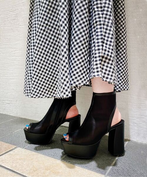 ESPERANZA(エスペランサ)の「◆ラク盛りブーツサンダル?日本製(サンダル・レディース・ホワイト系9/ブラック系8/ベージュ系8・S/M/L/LL)」の19枚目の写真