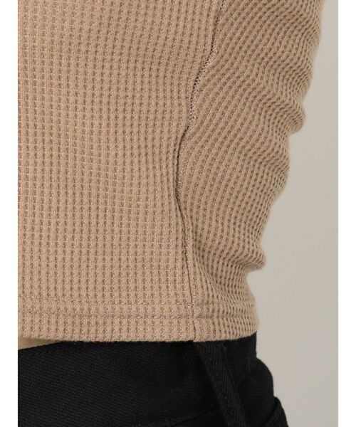 EVRIS（エヴリス）の「ワッフルフロントボタンビスチェ（キャミソール・レディース・ホワイト/ブラック/ベージュ・FREE）」の21枚目の写真