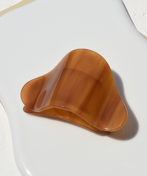 GOLDY（ゴールディ）の「ニュアンス トライアングル アセチ ヘアー クリップ（バレッタ/ヘアクリップ・レディース・ライトブルー/ブラウン/イエロー/アイボリー/グレー/グリーン・FREE）」の20枚目の写真