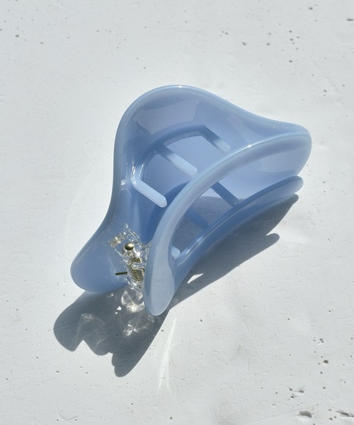 GOLDY（ゴールディ）の「ニュアンス トライアングル アセチ ヘアー クリップ（バレッタ/ヘアクリップ・レディース・ライトブルー/ブラウン/イエロー/アイボリー/グレー/グリーン・FREE）」の21枚目の写真