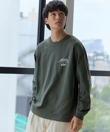 Manhattan Portage | 【別注】<Manhattan Portage×GLR> ロゴ プリント 長袖 カットソー ロンT(Tシャツ/カットソー)
