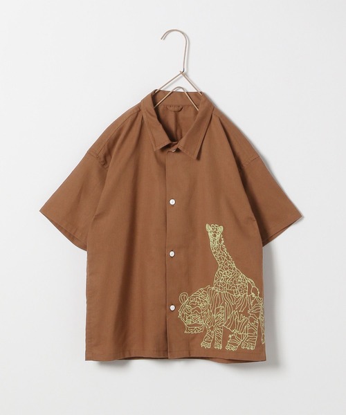 セール】YUMASUDA刺繍シャツ 126915（シャツ/ブラウス