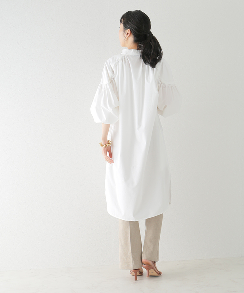 plage(プラージュ)の「【SHAINA MOTE/シャイナモート】BRAGA ワンピース(ワンピース・レディース・ホワイト・FREE)」の4枚目の写真