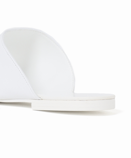 CITYSHOP（シティーショップ）の「【LAOCOONTE/ラオコンテ】トングサンダル（WHT）（サンダル・レディース・ホワイト・36/37/39/38）」の8枚目の写真