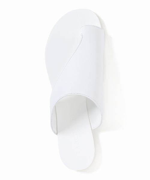 CITYSHOP（シティーショップ）の「【LAOCOONTE/ラオコンテ】トングサンダル（WHT）（サンダル・レディース・ホワイト・36/37/39/38）」の9枚目の写真