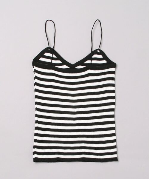 Rmine(アールマイン)の「ボーダーリブニットキャミ(キャミソール・レディース・ピンク/グレー/ブラック・FREE)」の11枚目の写真