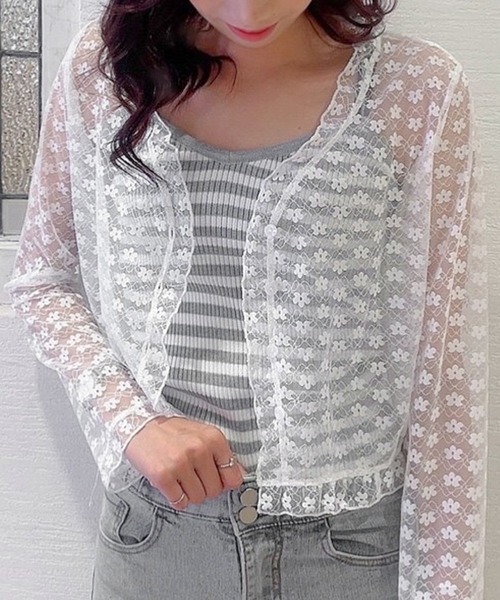 Rmine(アールマイン)の「ボーダーリブニットキャミ(キャミソール・レディース・ピンク/グレー/ブラック・FREE)」の1枚目の写真