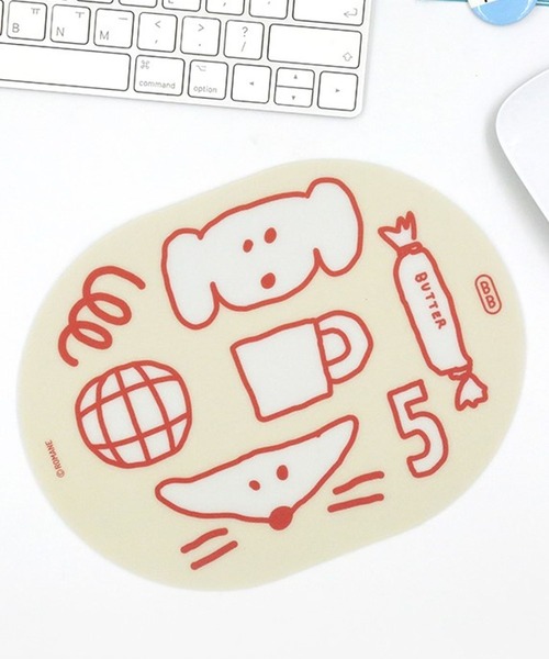 Brunch Brother(ブランチブラザー)の「Romane corp./BRUNCH BROTHER Desk pad 3 2162062(PCグッズ・レディース・ピンク/イエロー/ライトブルー/アイボリー・XX-SMALL)」の2枚目の写真