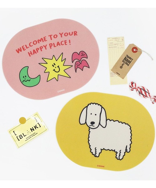 Brunch Brother(ブランチブラザー)の「Romane corp./BRUNCH BROTHER Desk pad 3 2162062(PCグッズ・レディース・ピンク/イエロー/ライトブルー/アイボリー・XX-SMALL)」の5枚目の写真
