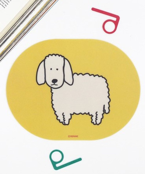 Brunch Brother(ブランチブラザー)の「Romane corp./BRUNCH BROTHER Desk pad 3 2162062(PCグッズ・レディース・ピンク/イエロー/ライトブルー/アイボリー・XX-SMALL)」の6枚目の写真