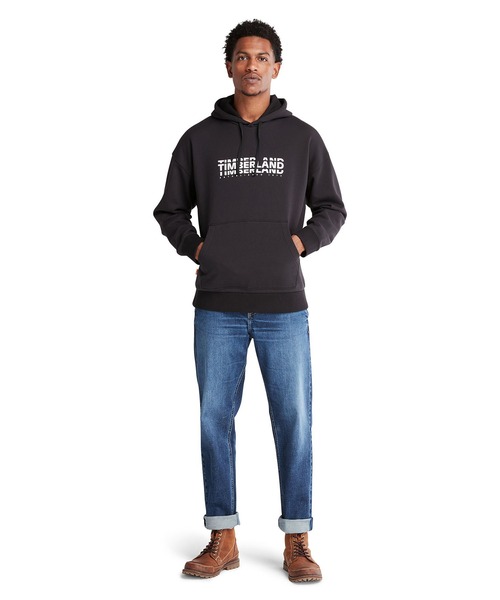 Timberland（ティンバーランド）の「メンズ ロゴ フーディー（パーカー・メンズ・ブラック/グレー/グリーン/ウィート・SMALL/MEDIUM/LARGE/X-LARGE/X-SMALL）」の7枚目の写真