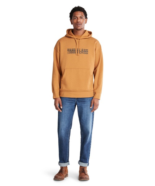 Timberland（ティンバーランド）の「メンズ ロゴ フーディー（パーカー・メンズ・ブラック/グレー/グリーン/ウィート・SMALL/MEDIUM/LARGE/X-LARGE/X-SMALL）」の17枚目の写真