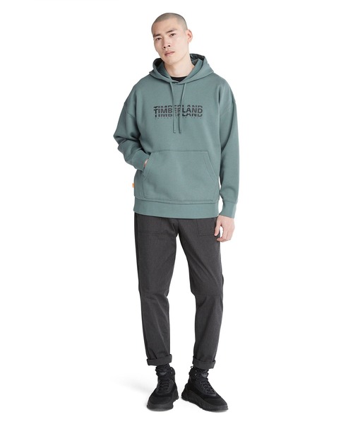 Timberland（ティンバーランド）の「メンズ ロゴ フーディー（パーカー・メンズ・ブラック/グレー/グリーン/ウィート・SMALL/MEDIUM/LARGE/X-LARGE/X-SMALL）」の22枚目の写真