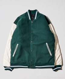 オーバーサイズ ウールテックメルトンスタジャン